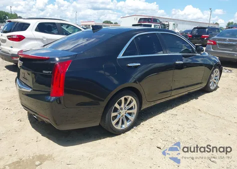 2017 Cadillac Ats Luxury из США, поврежденный, VIN 1G6AB5RX8H0119392